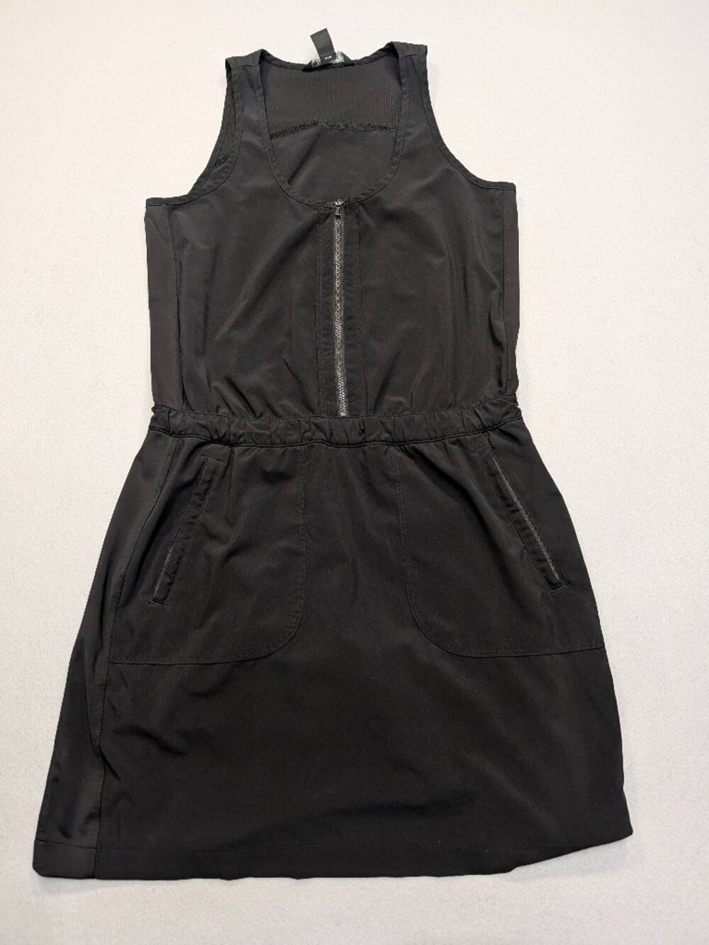 Athleta Black Sleeveless Athletic Dress Size 0